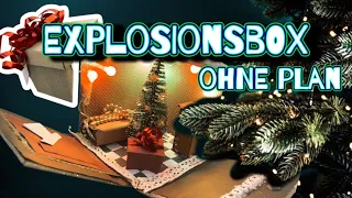 EXPLOSIONSBOX 🎁 💥 Weihnachten | Explosion Box | Tutorial | diy | How to make | Geschenk basteln