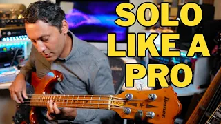 Bass Solo Guide: Key, Scales, Phrasing, and More