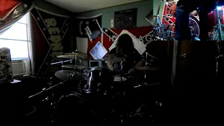 the kids aren't alright by the offspring.  (metal drum cover)