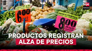 Precios de TOMATE, LIMÓN Y CEBOLLA incrementan