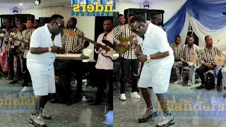 MOMENT SAHEED OSUPA CREATES NEW DANCE STEP ON STAGE