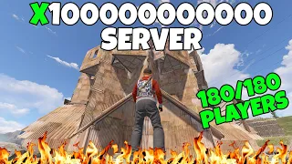 RUST | THE INSANE x100000 RUST SERVER EXPERIENCE !