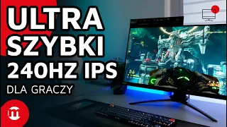 ULTRA SZYBKI 240Hz IPS dla GRACZY | Test Acer Predator XB3