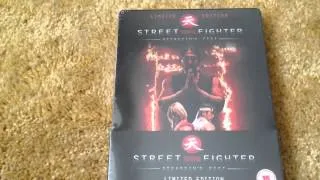 Street Fighter: Assassin's Fist. Blu Ray Steelbook Unboxing