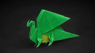 Easy Origami Dragon - How to Fold