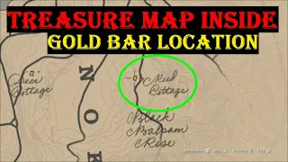 Cabin near Annesburg has Hidden Gold Bar Treasure Map in the Chimney - RDR2