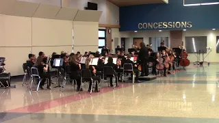 Hamilton Freshman Orchestra Performing Burst by Brian Balmages
