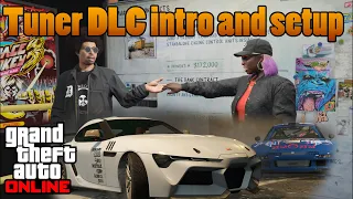 TUNER DLC - Intro, buying Auto Shop, first Setup mission