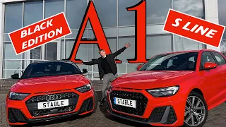 Head-to-Head: Audi A1 Black Edition vs. S-Line – The Ultimate Comparison!