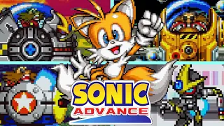 SONIC ADVANCE SERIES - All Bosses (As Tails)