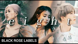 IU - eight (Proad.&Feat. SUGA Of BTS) (Feat.ROSÉ Of BLACKPINK) Myanmar Subtitles with Hangul lyrics