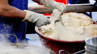 Korean market flour food collection