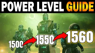 How to Power Level up to 1560 Fast | Destiny 2 The Witch Queen