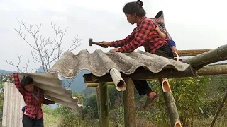 80 days to build a bamboo house on the mountain