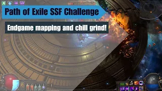 Path of Exile SSF Random Build Challenge--Endgame mapping and chill grind!