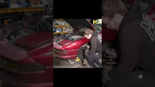 V12 BMW Engine Removal in 1 Minute #shorts