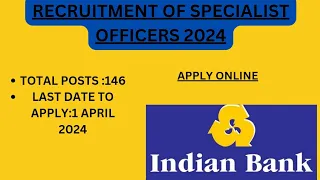 Indian bank recruitment