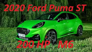 2020 Ford Puma ST 200 HP M6 - acceleration, engine and exhaust sound