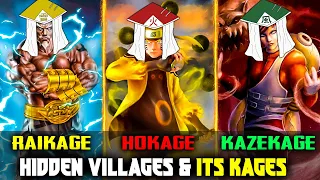 Every Hidden Villages & Kages Explained in Tamil | Savage Point