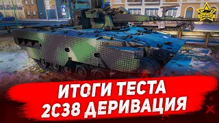 ☝Итоги теста 2С38 Деривация / Armored Warfare