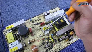 Repairing a vicious and rare defect in a Samsung LE32S66BD LCD TV power supply