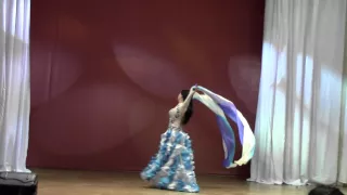 Елена Молявина. Чемпионат ПФО. Oriental Show(Снежная королева).2 место