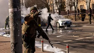 Putin puts nuclear forces on high alert as Russian troops bombard Ukrainian capital