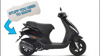 Stuff you need to know about a Piaggio Zip scooter.