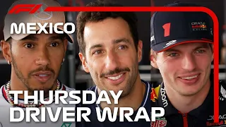 Drivers Chat Ahead of the Race Weekend | 2023 Mexico City Grand Prix