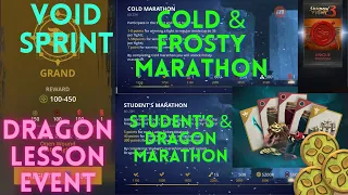 Dragon Lesson Event Shadow Fight 3 || Cold , Frosty , Student's , Dragon Marathon & Void Sprint ||