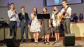 Ты услышь мой друг, я хочу сказать. сім’я В. Крот Grace Trinity Church Sacramento