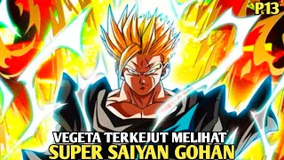 Gohan menggunakan Full power untuk menunjukkan perbedaan kekuatan pada Vegeta - P13