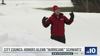 Philadelphia City Council Honors NBC10 Legend Glenn ‘Hurricane' Schwartz