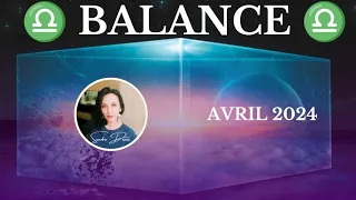 Balance avril 2024 ♎ Plein accomplissement 🤩💓 (Superbe !👌)