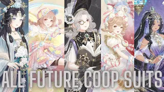 ALL FUTURE CO-OP ASSOCIOTION SUITS I GOT FOR FREE (and no effort) ⭐ Love Nikki SPOILERS