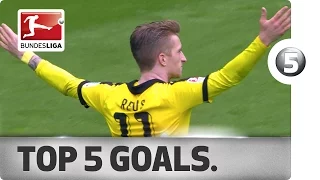 Top 5 Goals - Reus, Brandt and More with Incredible Strikes