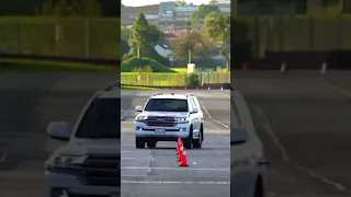 Toyota Land Cruiser Lane Changing Test #shorts