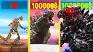 BUYING EVERY GODZILLA from $1 to $10,00,000 in GTA 5