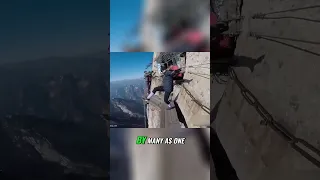 Epic Adventure on Mount Huashan  The World's Most Dangerous Hike