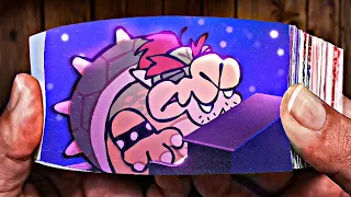 BOWSER'S Song from The Super Mario Bros Movie MOST INCREDIBLE FLIPBOOK