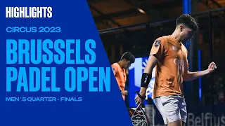 Quarter Finals Highlights (Coello/Tapia Vs Lima/Coki) Circus Brussels Padel Open 2023