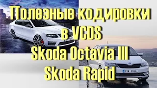 Лучший Сборник кодировок для Skoda Octavia III, Rapid в VCDS Вася Диагност