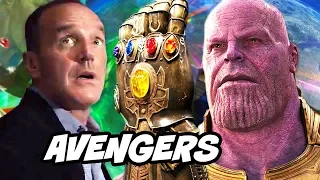 Avengers Infinity War Agents of SHIELD Scene Explained - Marvel Easter Eggs