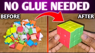 How to assemble any 3x3 Rubik's cube step-by-step process (in hindi) | Tute huye cube ko kaise jode?