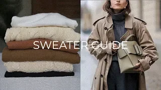 SWEATER GUIDE | How To Find Great Knits