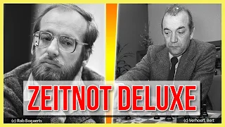 Zeitnotduell Deluxe || Schach der Großmeister 1984 || Viktor Kortschnoi vs. Dr. Robert Hübner