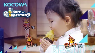 Ha Young is curious about sweet potato [The Return of Superman Ep 365]