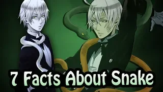 7 Facts About Snake That You Absolutely Must Know! (Black Butler/Kuroshitsuji)