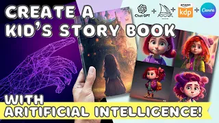 How to Create a Children's Book Using ChatGPT and Midjourney AI - EASY Step by Step for Amazon KDP