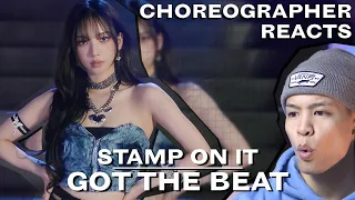 Dancer Reacts to GOT THE BEAT - STAMP ON IT M/V & Dance Practice